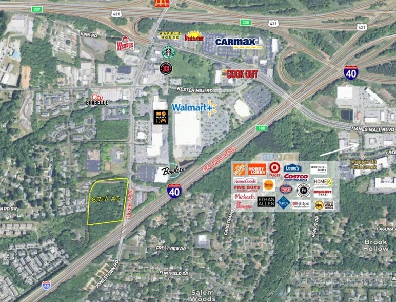Primary Photo Of 914 Jonestown Rd, Winston-Salem Land For Sale