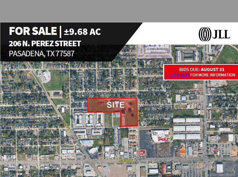 Primary Photo Of 206 N Perez St, South Houston Land For Sale