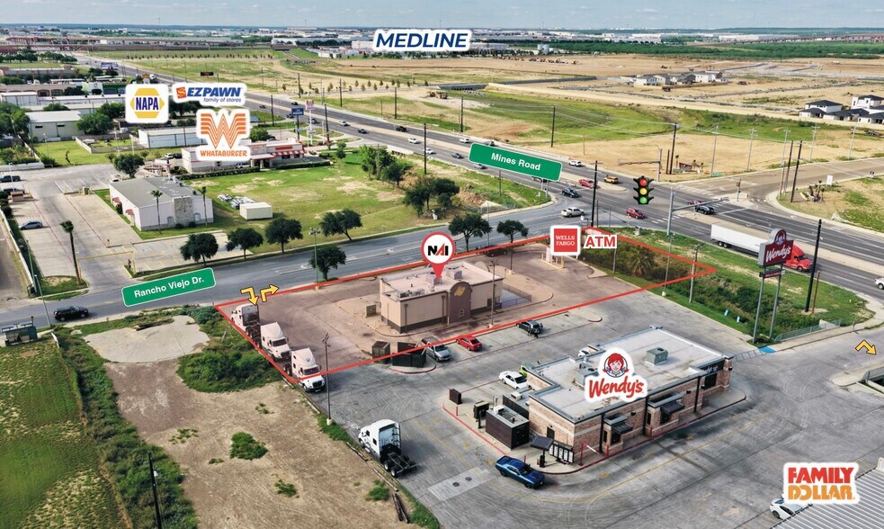 More Photos Of 611 Rancho Viejo Dr, Laredo Fast Food For Lease