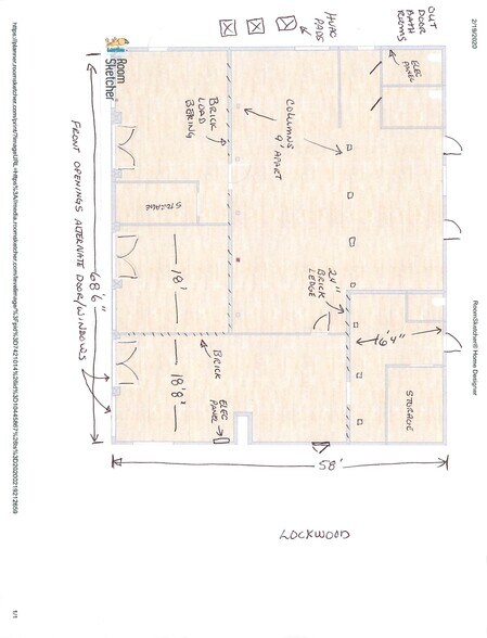 More Photos Of 4615 Sherman St, Houston Freestanding For Lease