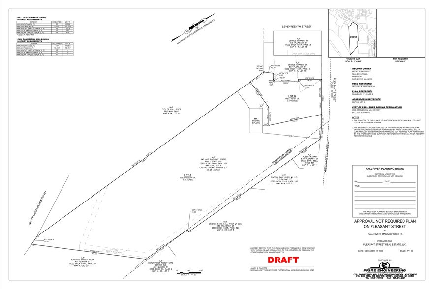 More Photos Of 847 Pleasant St, Fall River Land For Sale