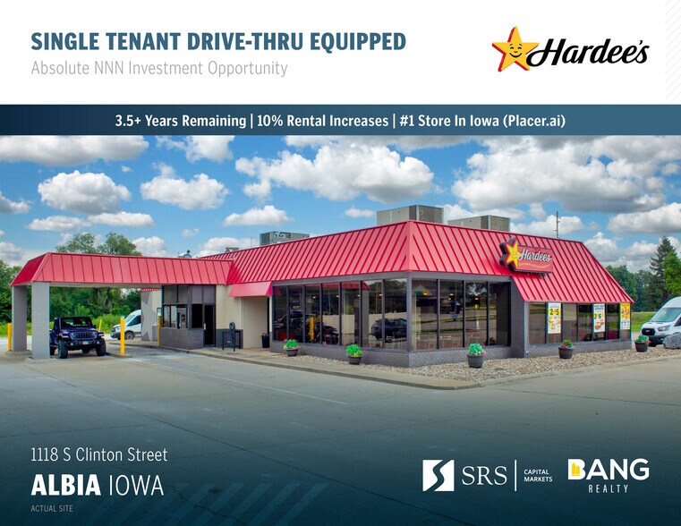 Primary Photo Of 1118 S Clinton St, Albia Fast Food For Sale