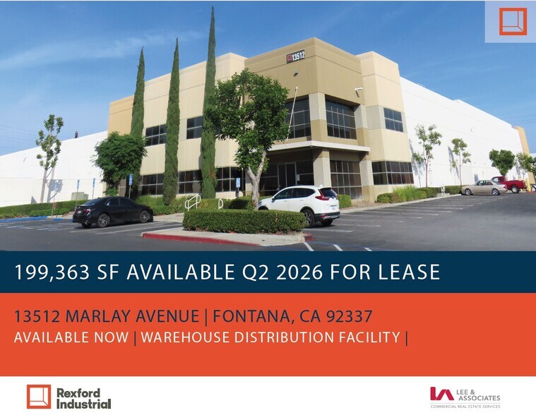 Primary Photo Of 13512 Marlay Ave, Fontana Warehouse For Lease