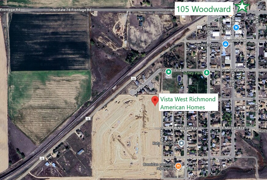 More Photos Of 105 E Woodward Ave, Keenesburg Light Distribution For Sale