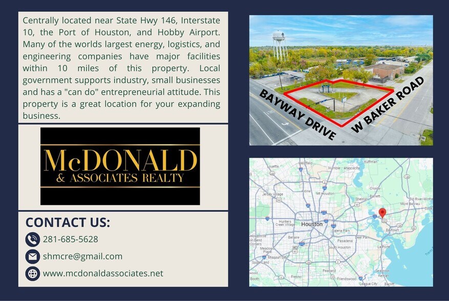 More Photos Of 7200 Bayway Dr, Baytown Land For Sale