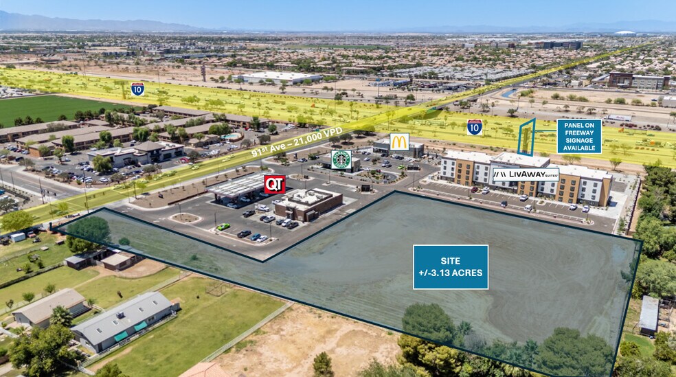 More Photos Of SEC 91st Ave & I-10, Tolleson Land For Sale