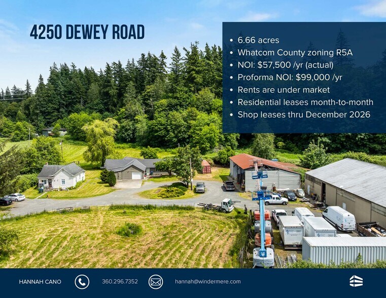 More Photos Of 4250 Dewey Rd, Bellingham Specialty For Sale
