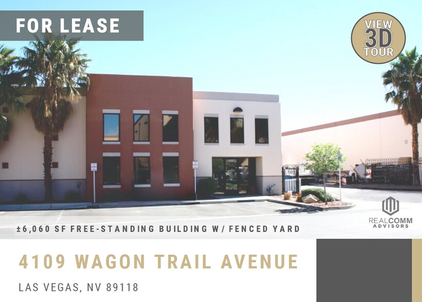 Primary Photo Of 4109 Wagon Trail Ave, Las Vegas Warehouse For Lease