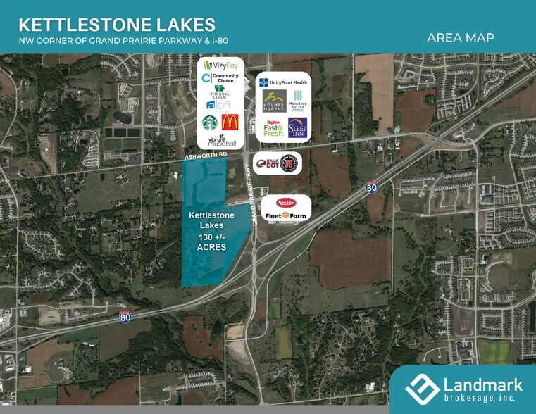 More Photos Of Interstate 80 & Grand Prairie Parkway, Waukee Land For Sale