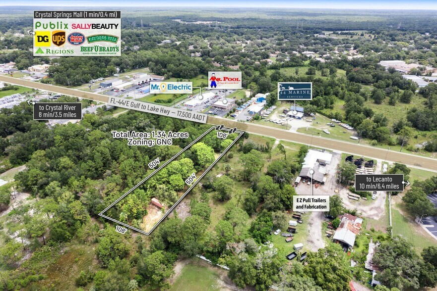 More Photos Of 6574 W Gulf To Lake Hwy, Crystal River Land For Sale
