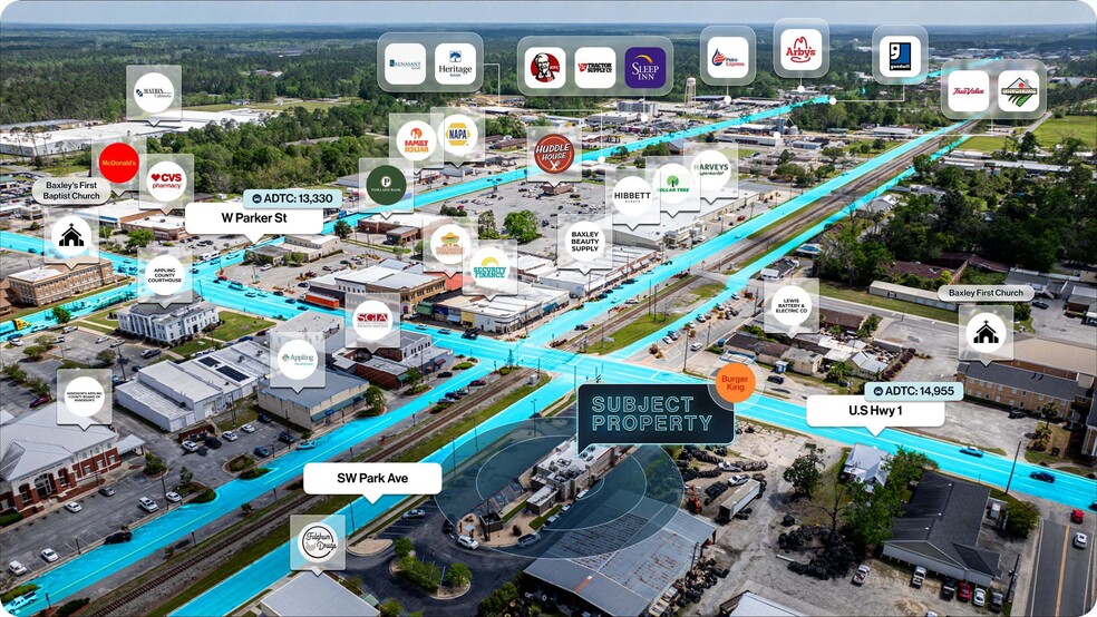 More Photos Of 154 S Main St, Baxley Fast Food For Sale