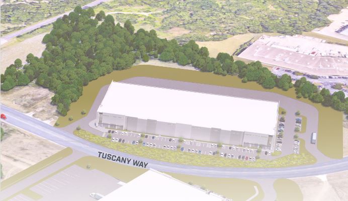 More Photos Of 9219 Tuscany Way, Austin Distribution For Lease