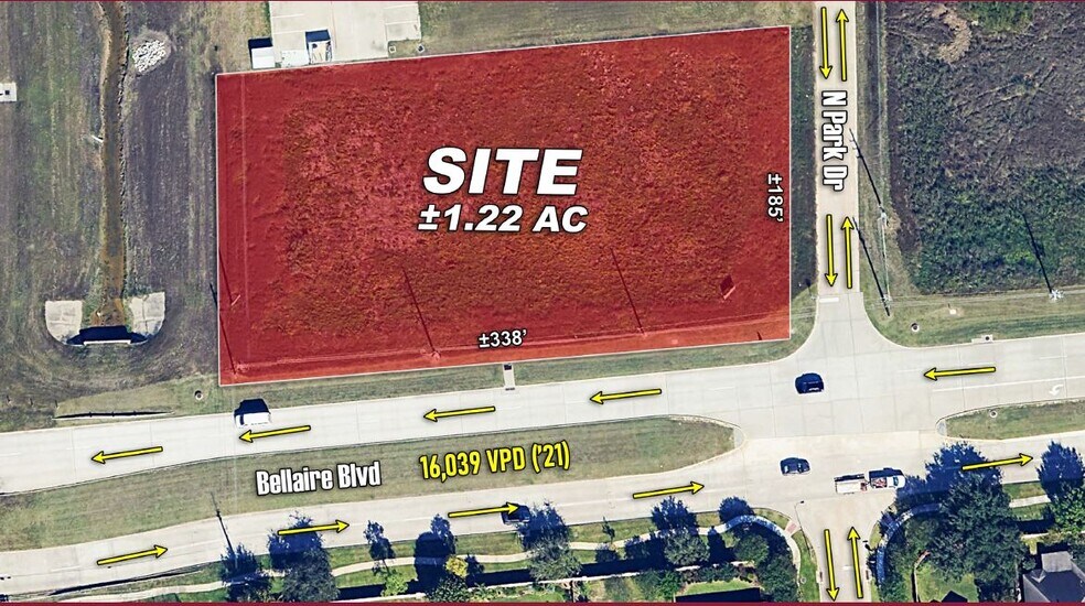 Primary Photo Of Bellaire Blvd & N Park Dr, Richmond Land For Sale