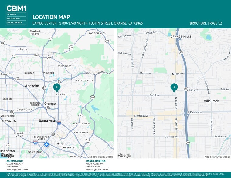 More Photos Of 1700 N Tustin St, Orange Unknown For Lease