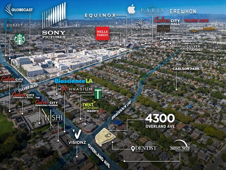 More Photos Of 4300-4308 Overland Ave, Culver City Storefront Retail Office For Lease