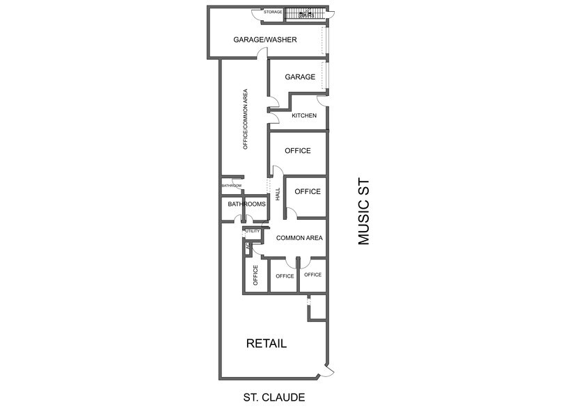 More Photos Of 1104 Music St, New Orleans Hotel For Sale