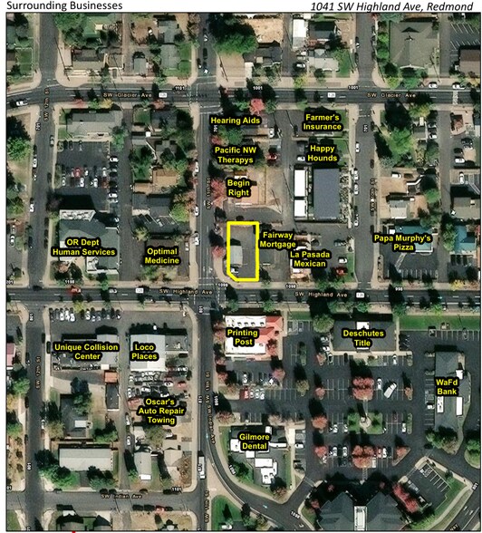 More Photos Of 1041 Highland Ave, Redmond Office For Sale