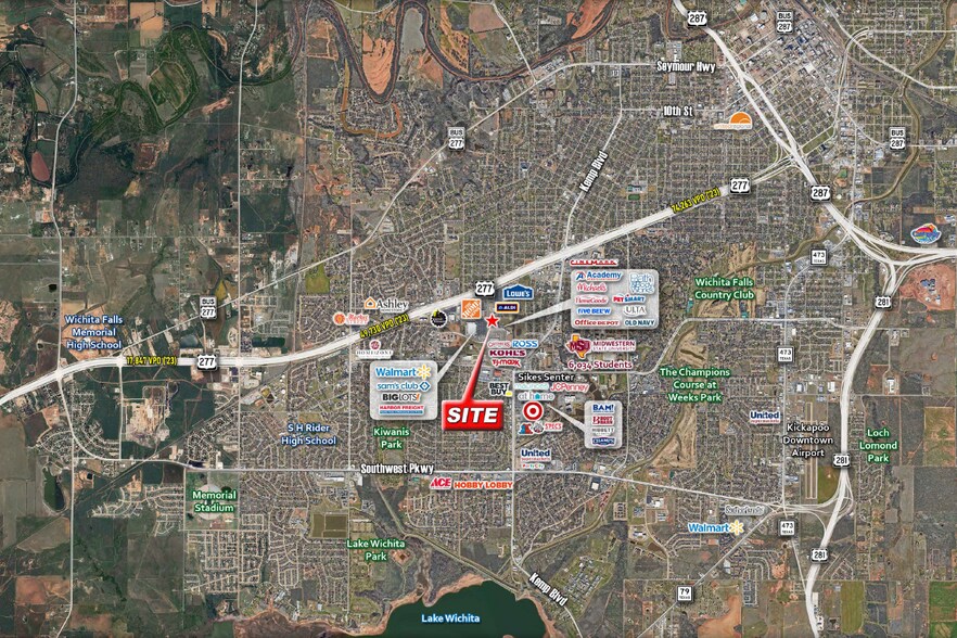 More Photos Of 3127 Lawrence Rd, Wichita Falls Freestanding For Lease