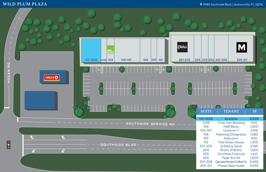 More Photos Of 3980 Southside Blvd, Jacksonville General Retail For Lease