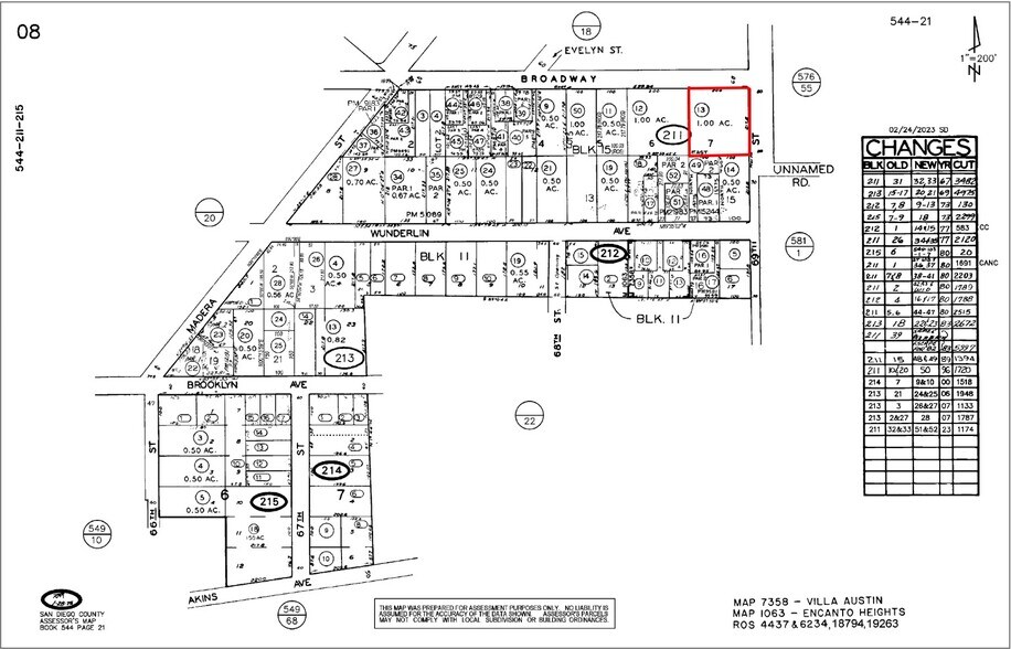 More Photos Of 6859 Broadway, San Diego Land For Sale
