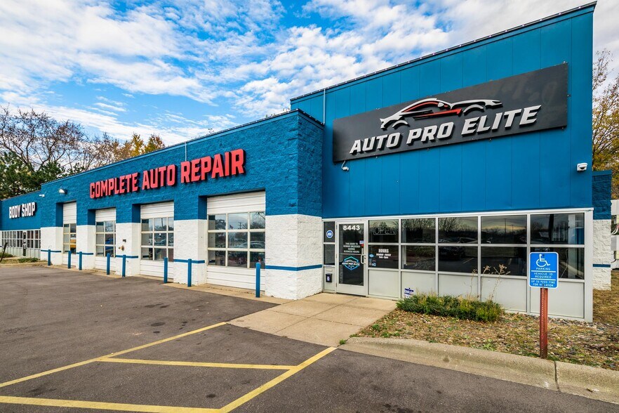 Primary Photo Of 8443 University Ave NE, Spring Lake Park Auto Repair For Sale