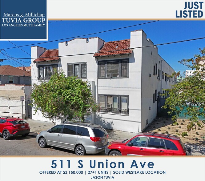 Primary Photo Of 511 S Union Ave, Los Angeles Apartments For Sale