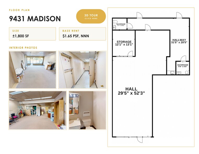 More Photos Of 9407-9417 Madison Ave, Orangevale Unknown For Lease