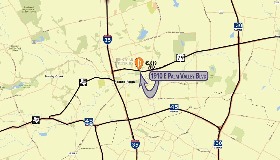 More Photos Of 1410 E Palm Valley Blvd, Round Rock Land For Sale