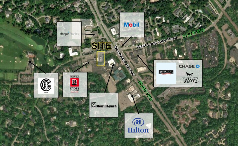 More Photos Of 35 W Long Lake Rd, Bloomfield Hills Bank For Lease