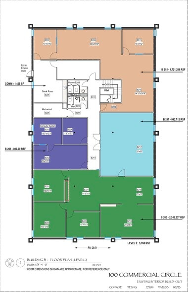 More Photos Of 100 Commercial Cir, Conroe Unknown For Lease