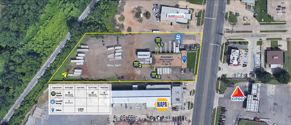More Photos Of 1333 N Market St, Shreveport Truck Terminal For Lease