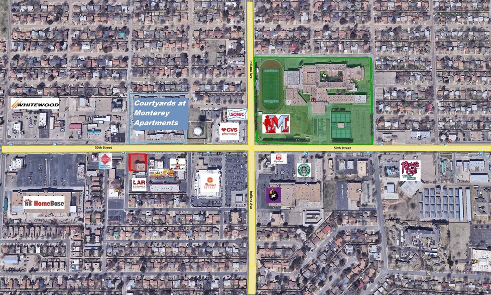 More Photos Of 3517 50th St, Lubbock Freestanding For Sale