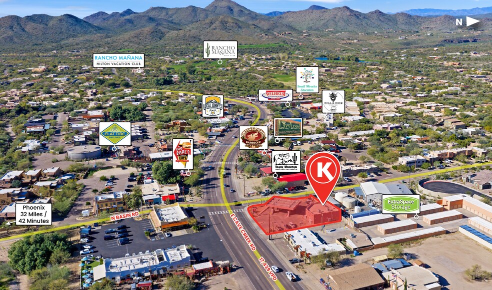 Primary Photo Of 6210 E Cave Creek Rd, Cave Creek Service Station For Sale