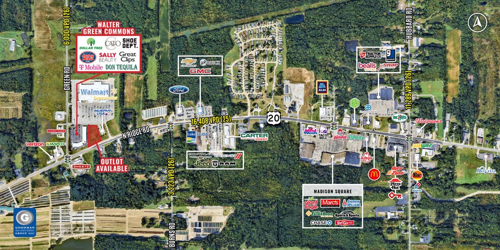 More Photos Of 6067 N Ridge Rd, Madison Unknown For Lease