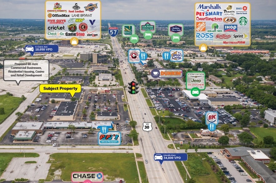 More Photos Of 4515 Lincoln Hwy, Matteson Unknown For Lease