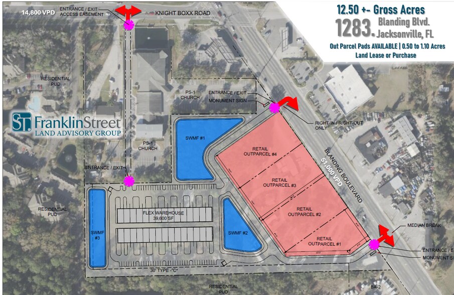 More Photos Of 1283 Blanding Blvd, Orange Park Land For Sale