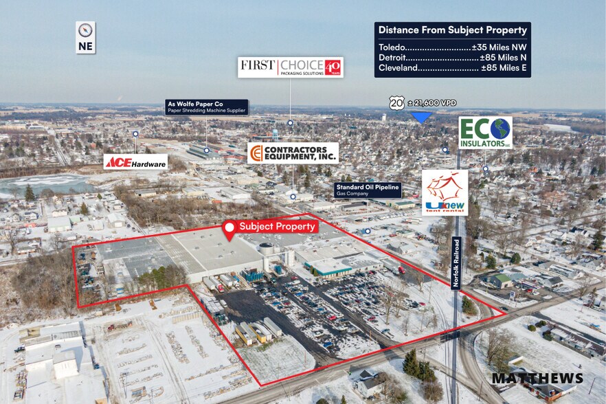 More Photos Of 400 S Stone St, Fremont Manufacturing For Sale