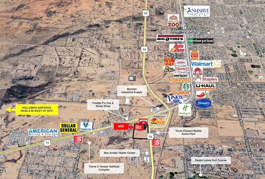 More Photos Of 1900 Highway 54 S, Alamogordo Freestanding For Sale