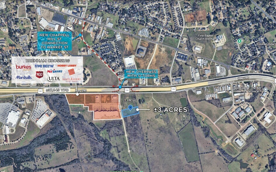 More Photos Of 1002 Highway 290 East Hwy, Brenham Land For Sale