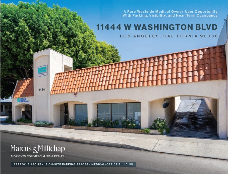 Primary Photo Of 11444 Washington Blvd, Culver City Medical For Sale