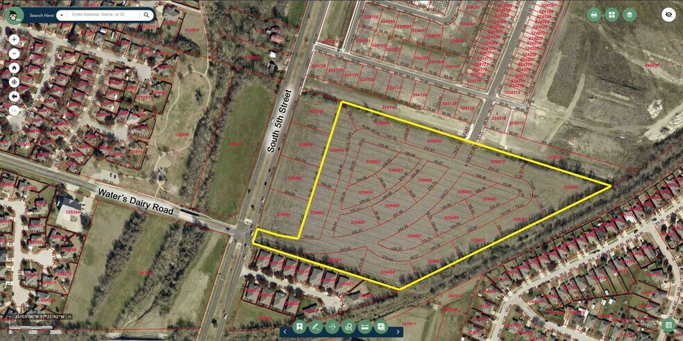 Primary Photo Of 5th @ Water's Dairy Road, Temple Land For Sale