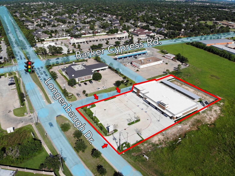 More Photos Of 17823 Longenbaugh Dr, Cypress Storefront For Lease