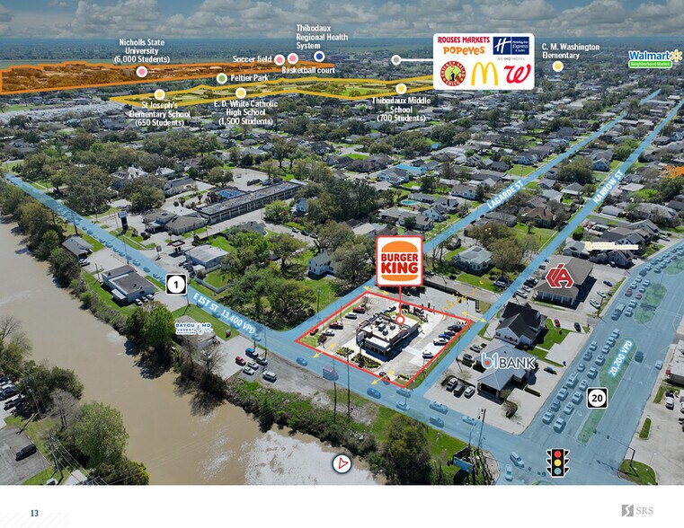 More Photos Of 206 E 1st St, Thibodaux Fast Food For Sale