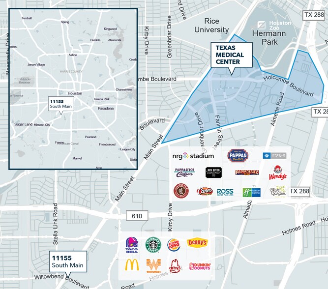 More Photos Of 11155 S Main St, Houston Medical For Lease