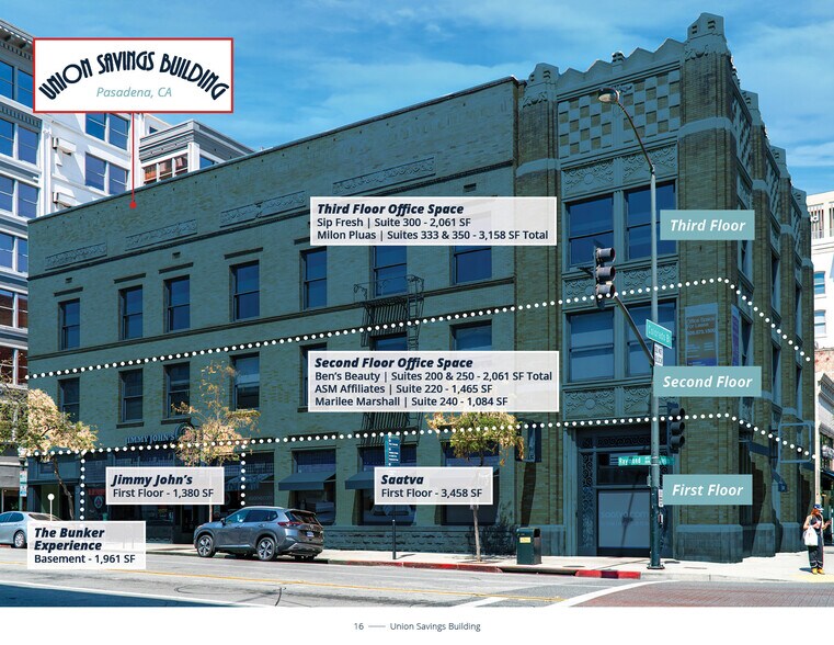 More Photos Of 83-85 E Colorado Blvd, Pasadena Storefront Retail Office For Sale