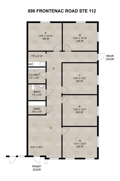 More Photos Of 896 S Frontenac St, Aurora Office For Lease