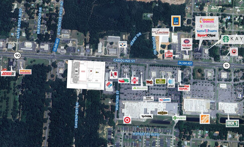 Primary Photo Of 4641 U.S. 90 Hwy, Pace Land For Lease