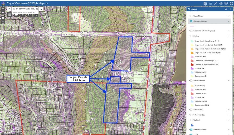 More Photos Of 000 P J Adams Parkway Crestview FL 32536, Crestview Land For Sale