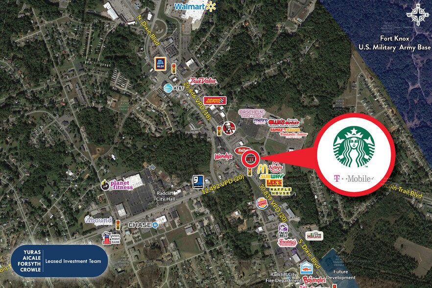 More Photos Of 100 N Dixie Blvd, Radcliff Storefront Retail Office For Sale