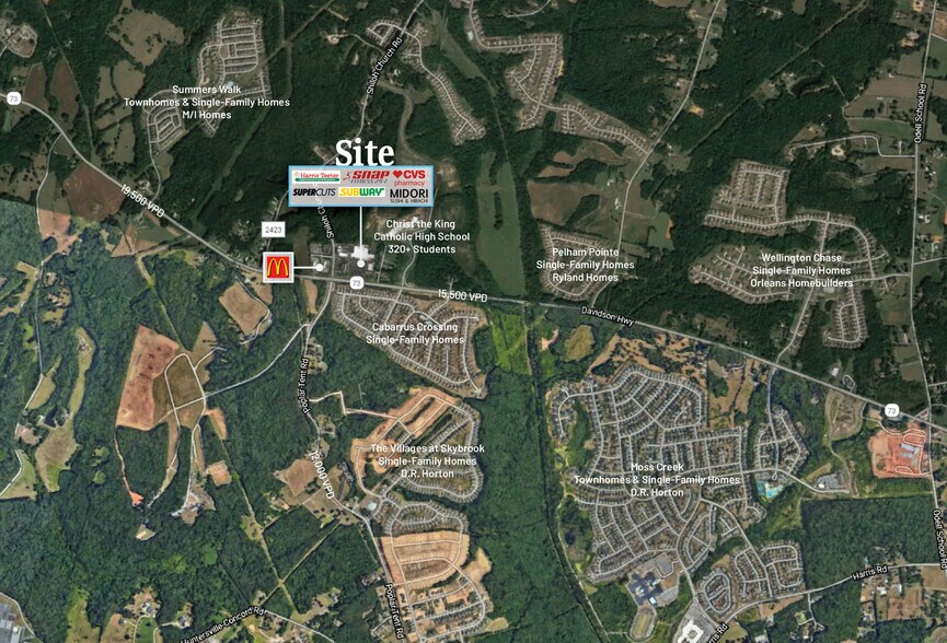 More Photos Of Davidson Hwy @ Poplar Tent Rd, Kannapolis Unknown For Lease